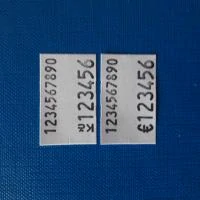 Dvouřádkové etiketovací kleště UNO C17 PLU black + 1x barvící váleček